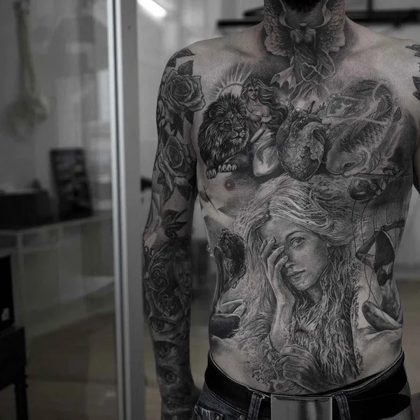 Авторская tattoo by Nikki Norberg in Göteborg