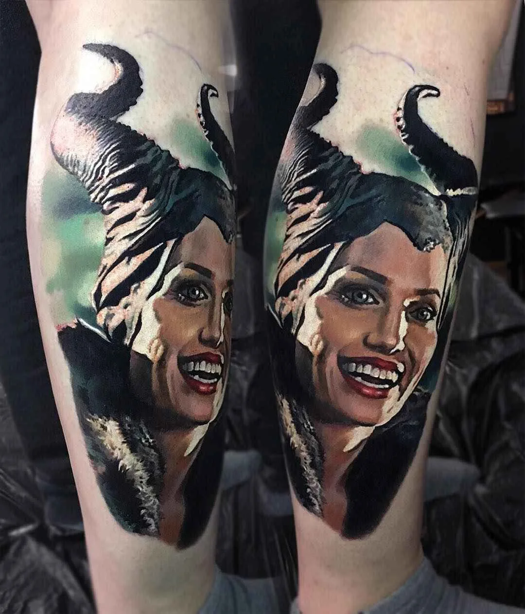 Tattoo artist Valentina Ryabova color realistic tattoo