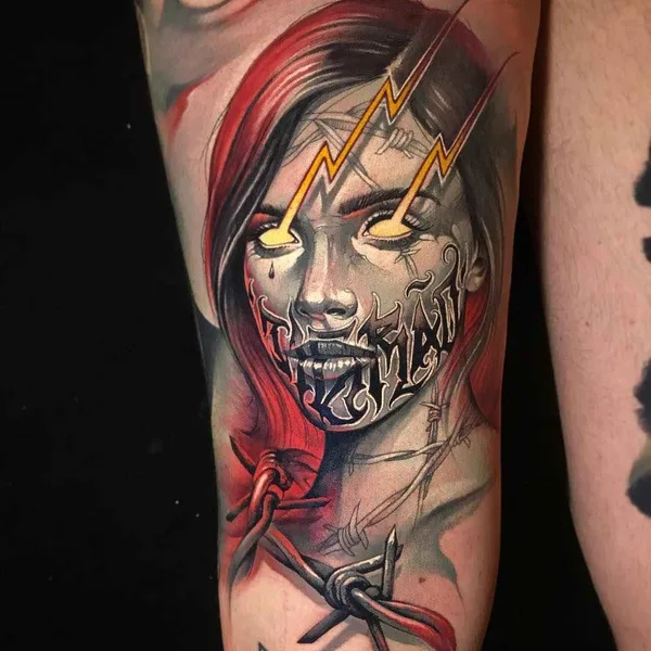 Author's Style tattoo by Benjamin Laukis in Melbourne