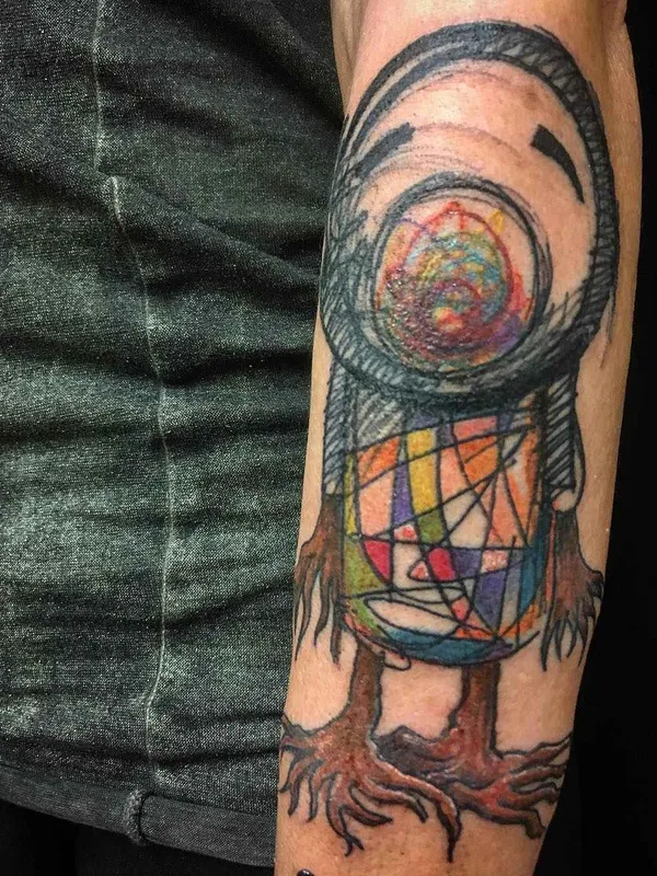 color sketch татуировка на forearm #13332 | Тату мастер Fabio MOROF Moro