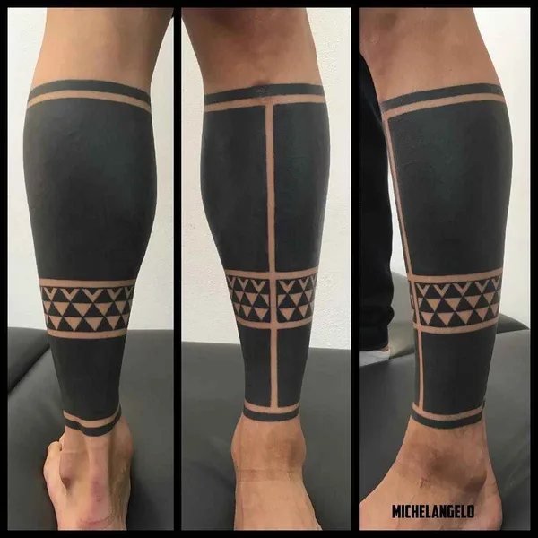 Трайбл tattoo by Michelangelo in Milano