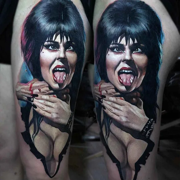 Portrait tattoo by Валентина Рябова in New York City