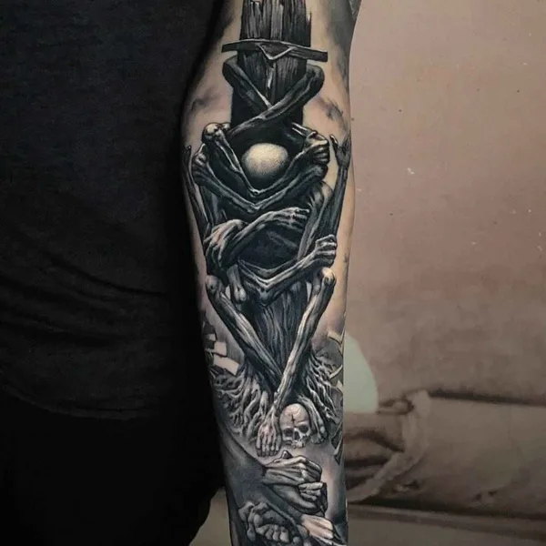 Author's Style tattoo by Hokowhitu Sciascia in Melbourne