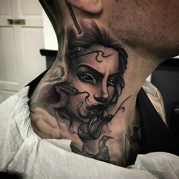 Neo Traditional tattoo by Jason James Smith in London