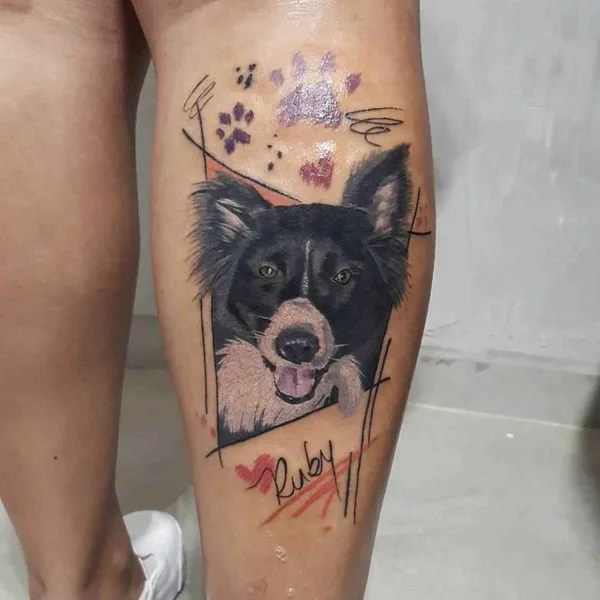 Скетч tattoo by Renata Jardim in São Paulo