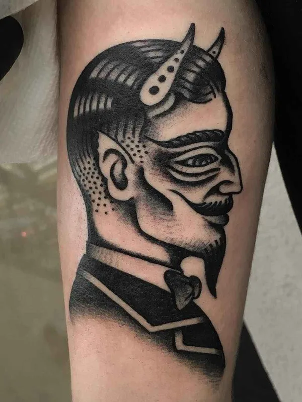 black and grey traditional tatuaje en forearm #13822 | Tatuador Victor Vaclav