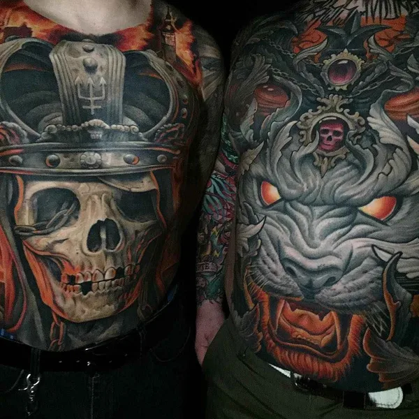 Author's Style tattoo by Julian Corpsepainter Siebert in Munich