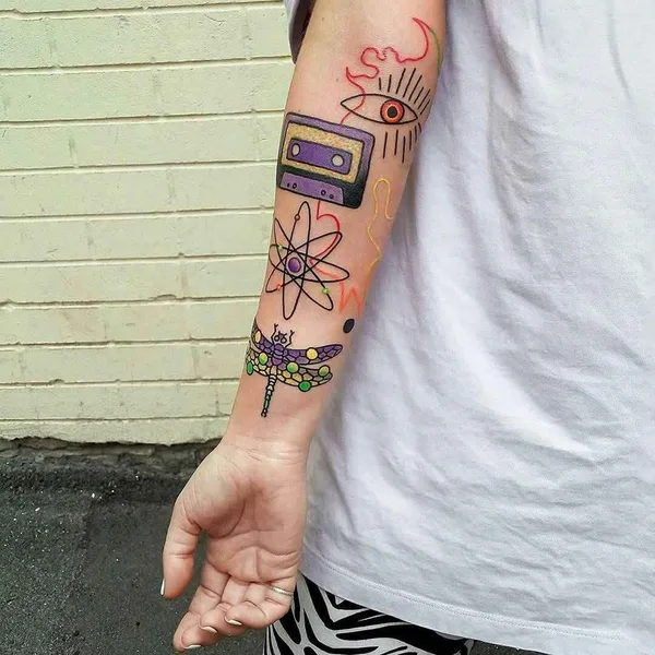 Minimalism tattoo by Roman Shcherbakov in Kyiv