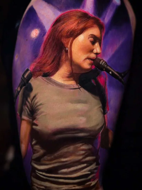 Author's Style tattoo by Yomico Moreno in New York City