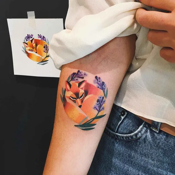 Авторская tattoo by Sasha Unisex in Киев