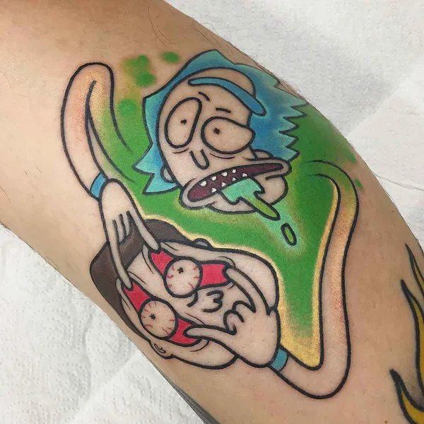 Author's Style tattoo by Oleg Limpopõ in Красноярск