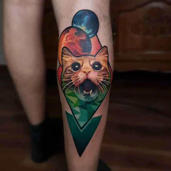 Abstract tattoo by Артем Савельев