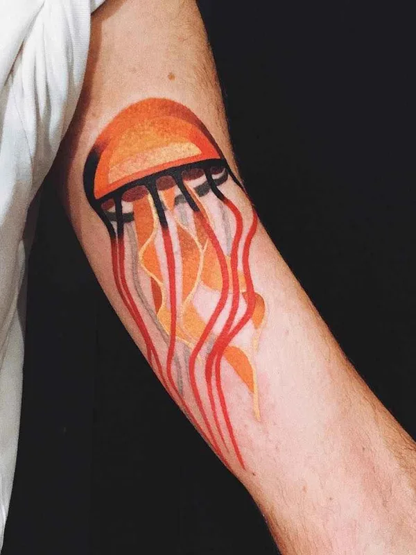 color illustrative tattoo on forearm #16437 | Tattoo Artist Sasha Unisex