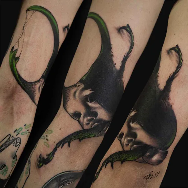 Author's Style tattoo by Oleg Limpopõ in Красноярск