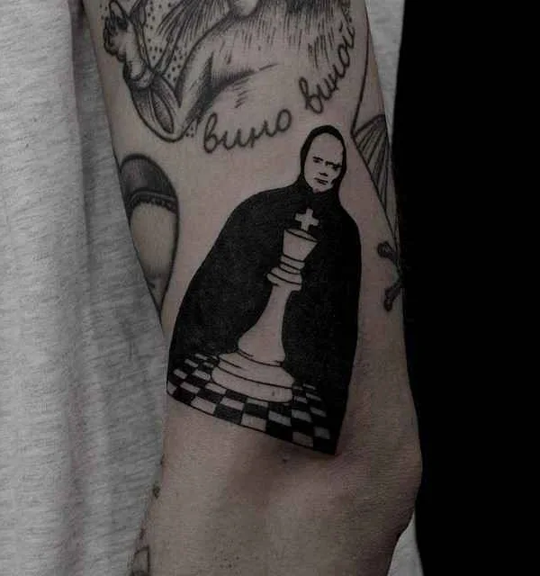 black blackwork татуировка на forearm #14646 | Тату мастер Andrey Kichatov