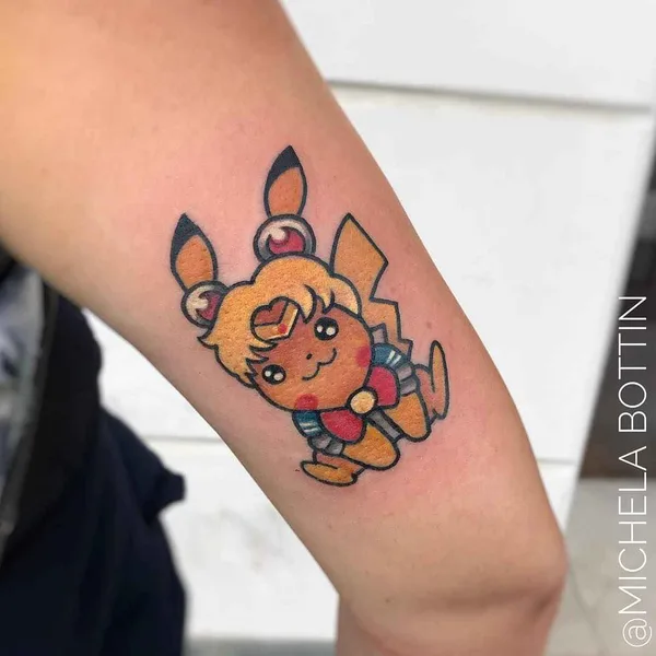 New School tattoo by Michela Bottin in Milano