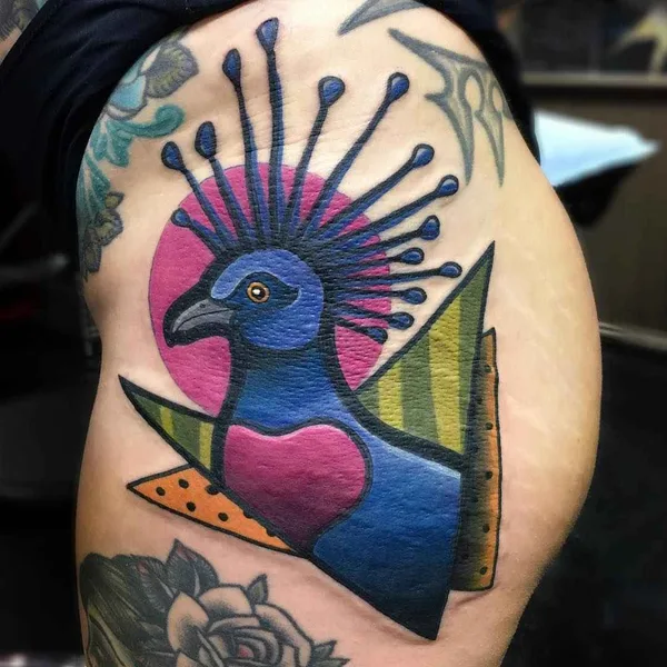 Авторская tattoo by Mike Boyd in London