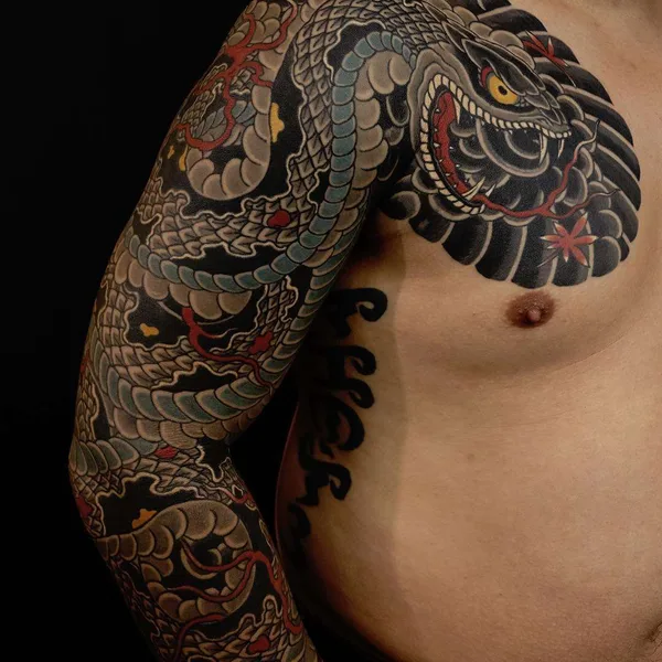 Traditional tattoo by Rg