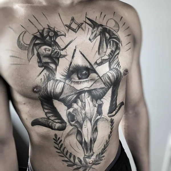 Author's Style tattoo by Paulo Reis in São Paulo