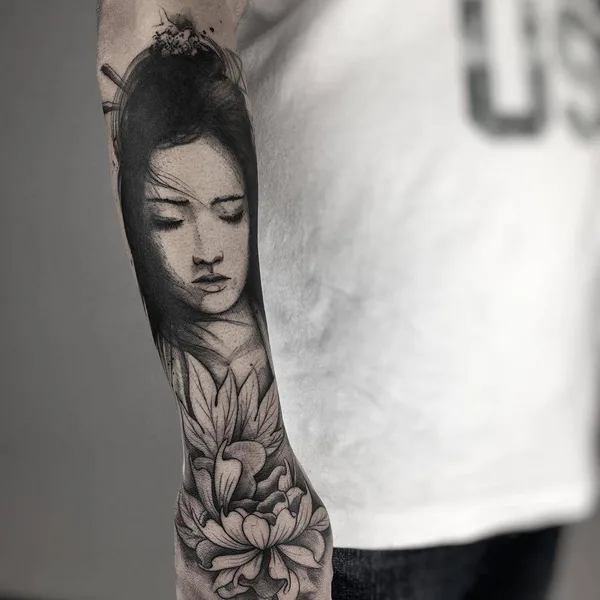 Author's Style tattoo by Paulo Reis in São Paulo