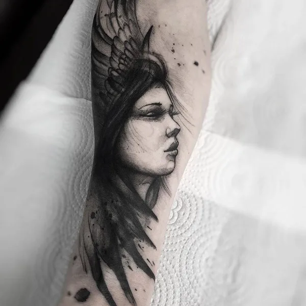 Author's Style tattoo by Paulo Reis in São Paulo