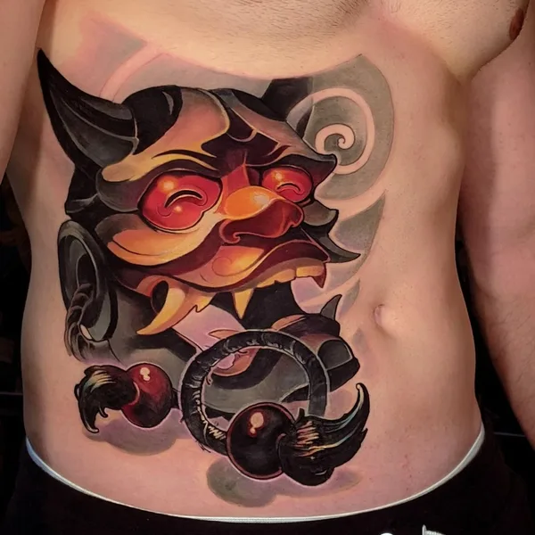 New School tattoo by Азат Камалетдинов in Краснодар