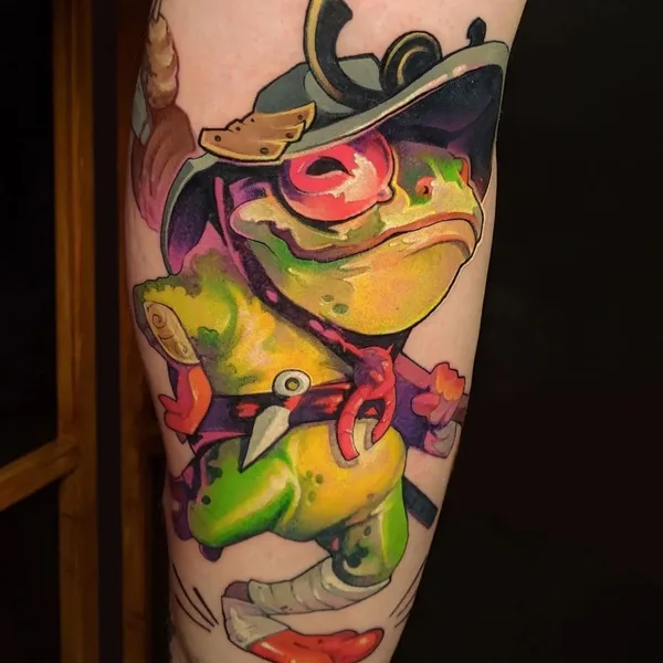 New School tattoo by Азат Камалетдинов in Краснодар