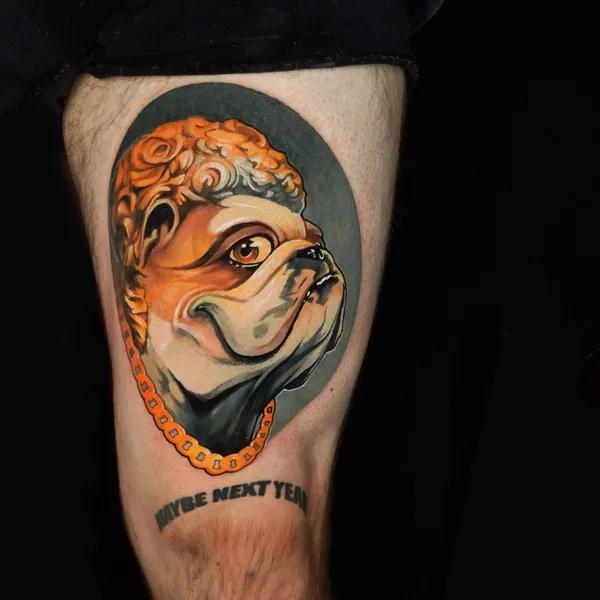 New School tattoo by Азат Камалетдинов in Краснодар