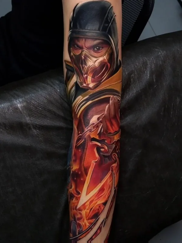 color realism Tatuagem em full sleeve #49042 | Tatuador Александр Колбасов