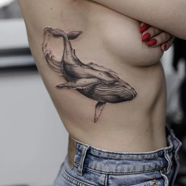 Graphic tattoo by Vanilla Green in Краснодар