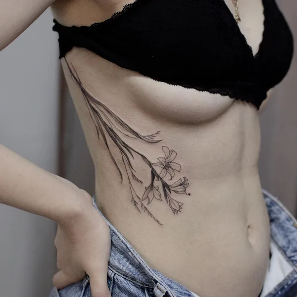 Graphic tattoo by Vanilla Green in Краснодар