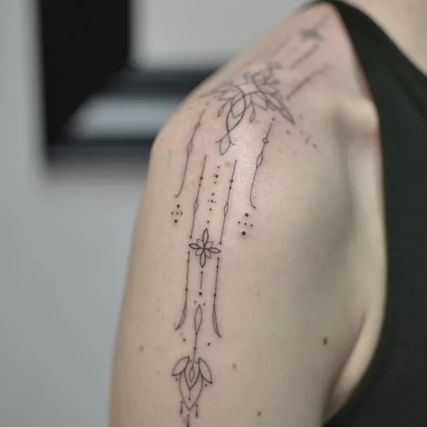 Graphic tattoo by Vanilla Green in Краснодар