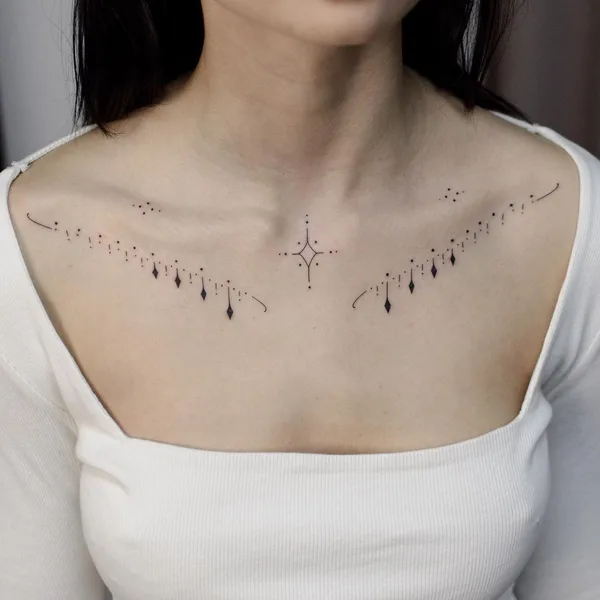 Graphic tattoo by Vanilla Green in Краснодар