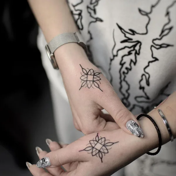 Graphic tattoo by Vanilla Green in Краснодар