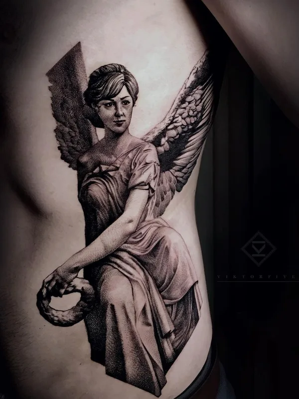 Biomechanical tattoo by Виктор Белый in Краснодар