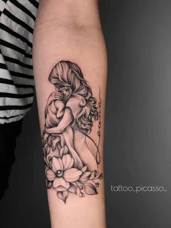 black and grey black and grey Tatuagem em forearm #49106 | Tatuador Александр Яворский