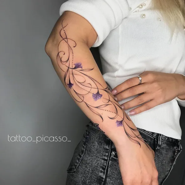 Graphic tattoo by Александр Яворский in Краснодар