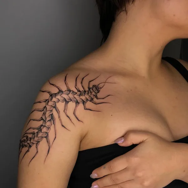 Graphic tattoo by Александр Яворский in Краснодар