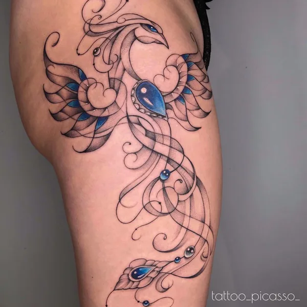 Graphic tattoo by Александр Яворский in Краснодар
