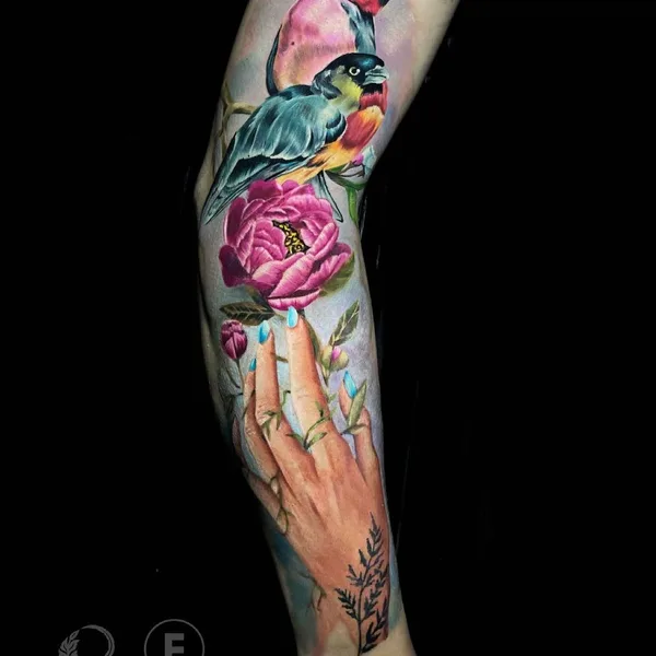 Portrait tattoo by Владимир Цыцов in Краснодар