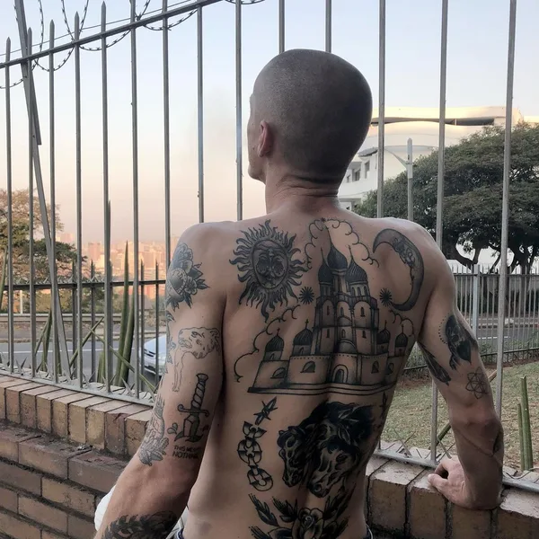 Old School tattoo by Shaun Dean in Cape Town