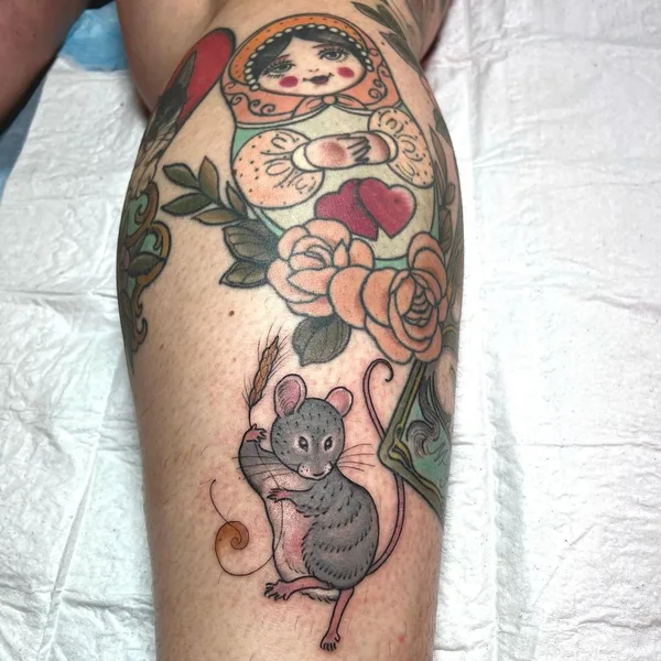 Old School tattoo by Shaun Dean in Cape Town