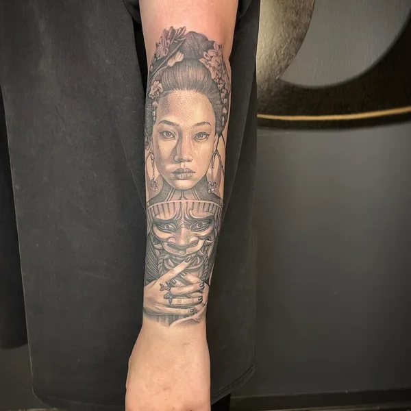 Реализм tattoo by Rasty Knayles in Johannesburg
