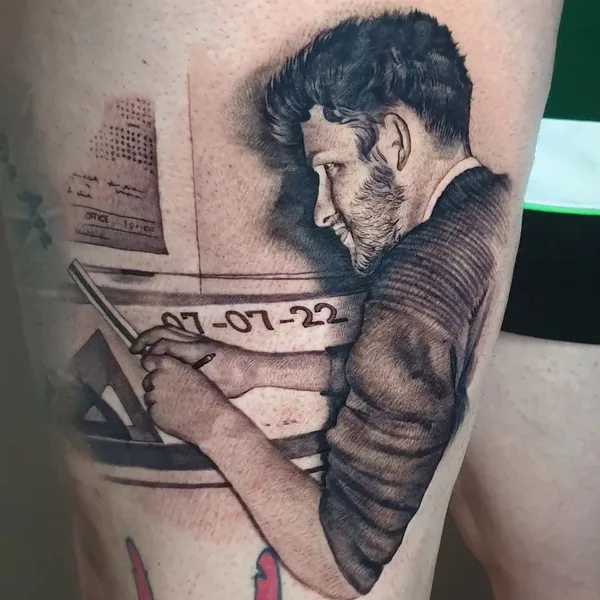 Реализм tattoo by Bryan Graham Du Rand in Johannesburg