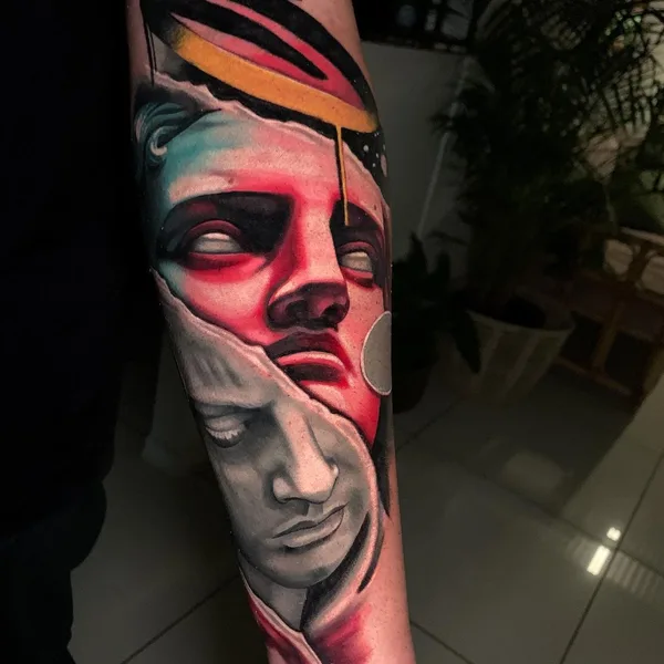 Реализм tattoo by Callum Els in Johannesburg