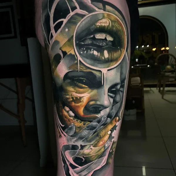 Реализм tattoo by Callum Els in Johannesburg