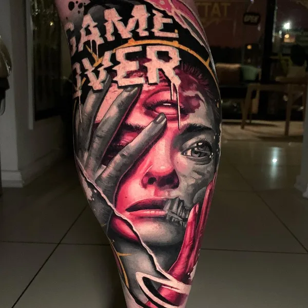 Реализм tattoo by Callum Els in Johannesburg