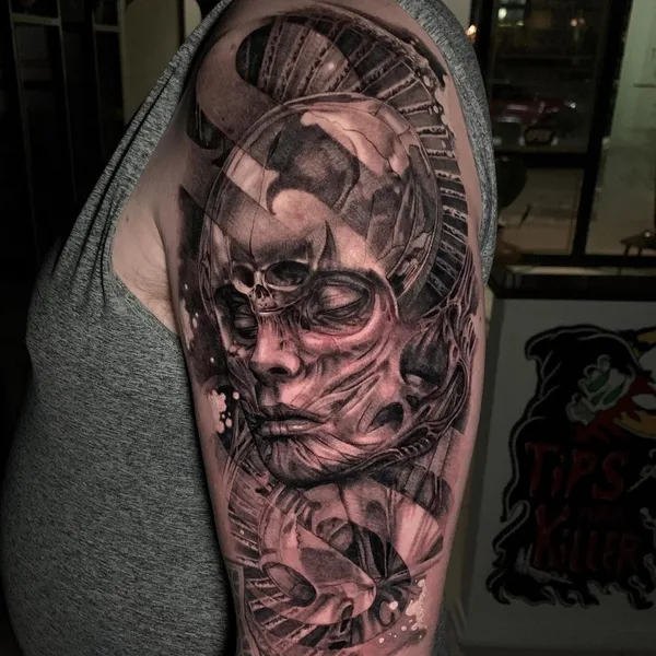 Реализм tattoo by Callum Els in Johannesburg