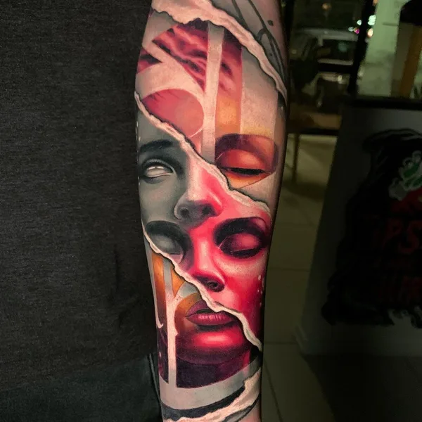 Реализм tattoo by Callum Els in Johannesburg