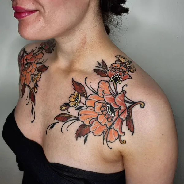 Нео традиционная tattoo by Rocio Todisco in Johannesburg